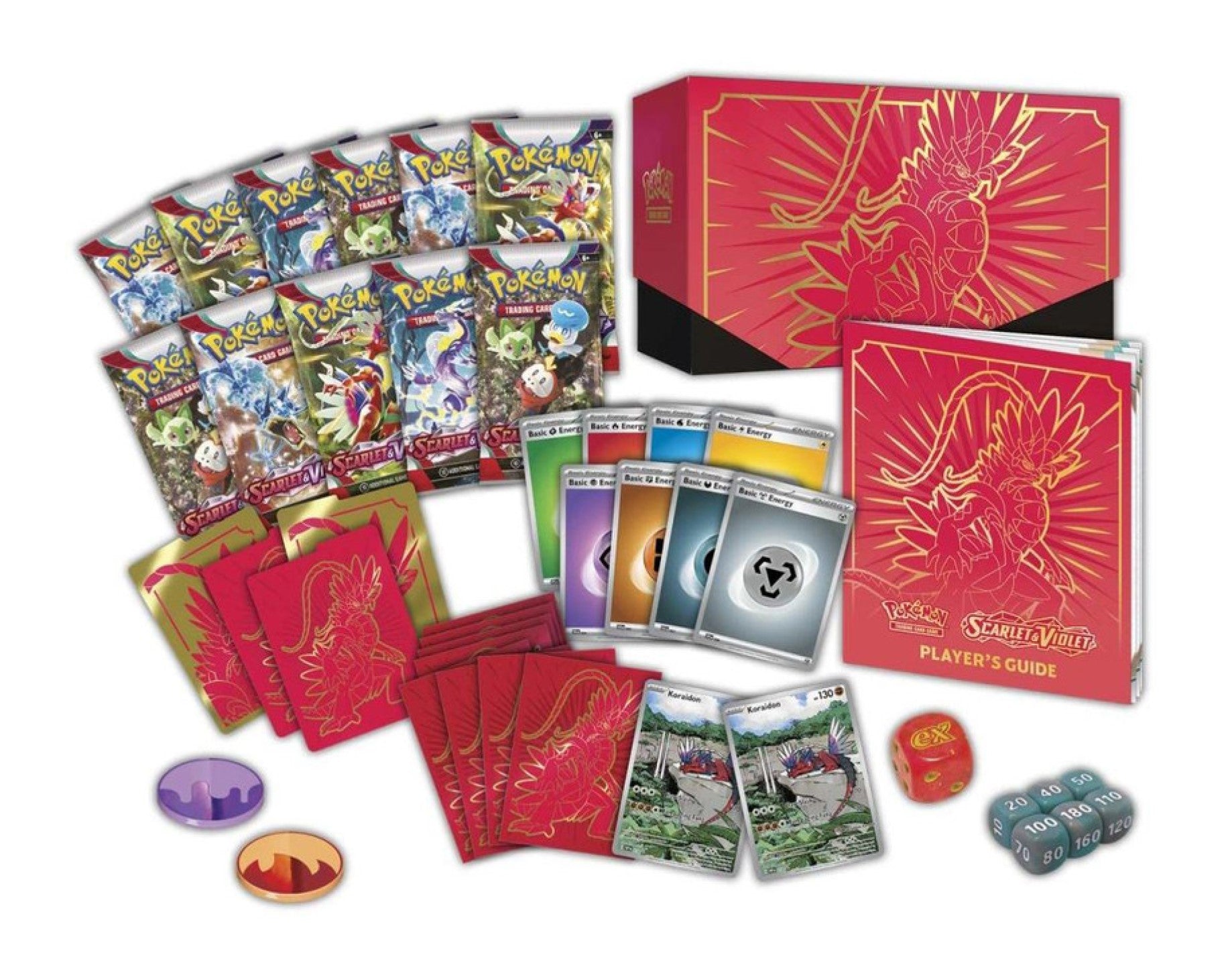 Pokemon Scarlet & Violet Elite Trainer Box Red (Koraidon)