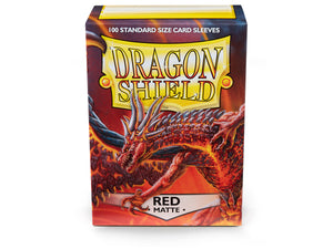 Dragon Shield Matte Red - The Comic Warehouse