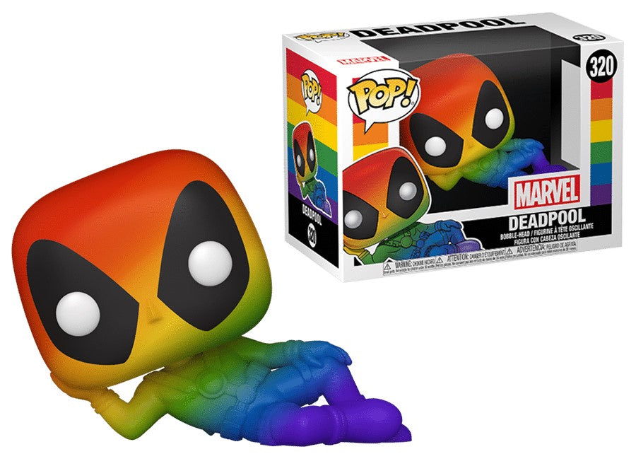 POP 320 Marvel Deadpool Pride - The Comic Warehouse