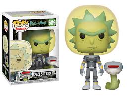 POP 689 Animation Space Suit Rick With Snake