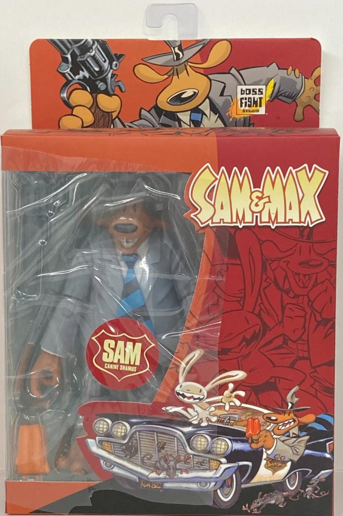 Sam & Max Sam Canine Shamus Action Figure - The Comic Warehouse