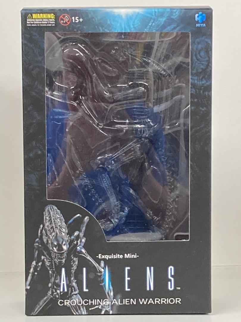 Hiya toys Exquisite Mini Aliens Crouching Alien Warrior - The Comic Warehouse