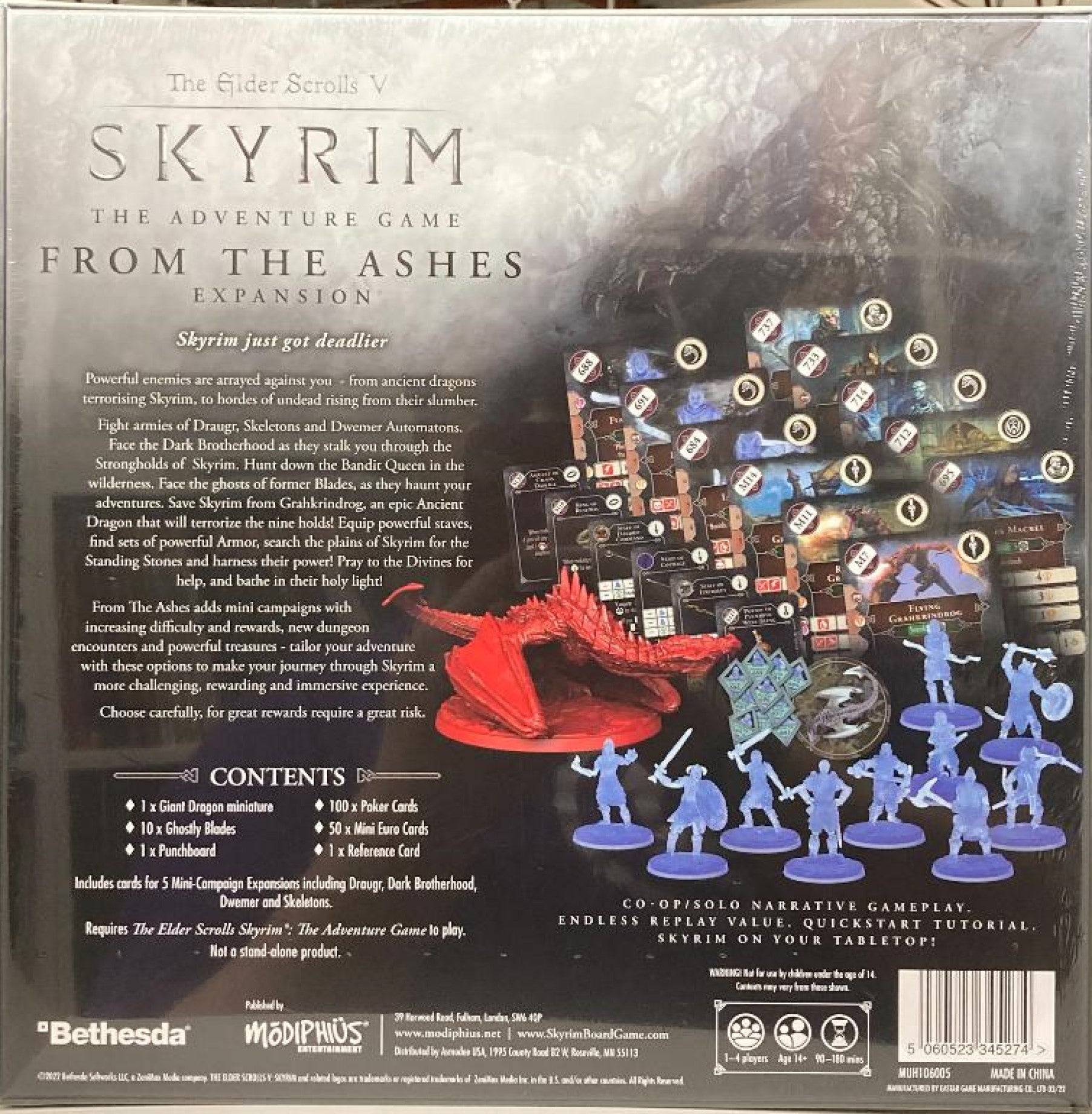 Elder Scrolls V : Skyrim The Adventure Game : From The Ashes Expansion