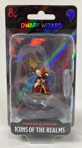 D&D Female Dwarf Wizard Premium Miniatures - The Comic Warehouse