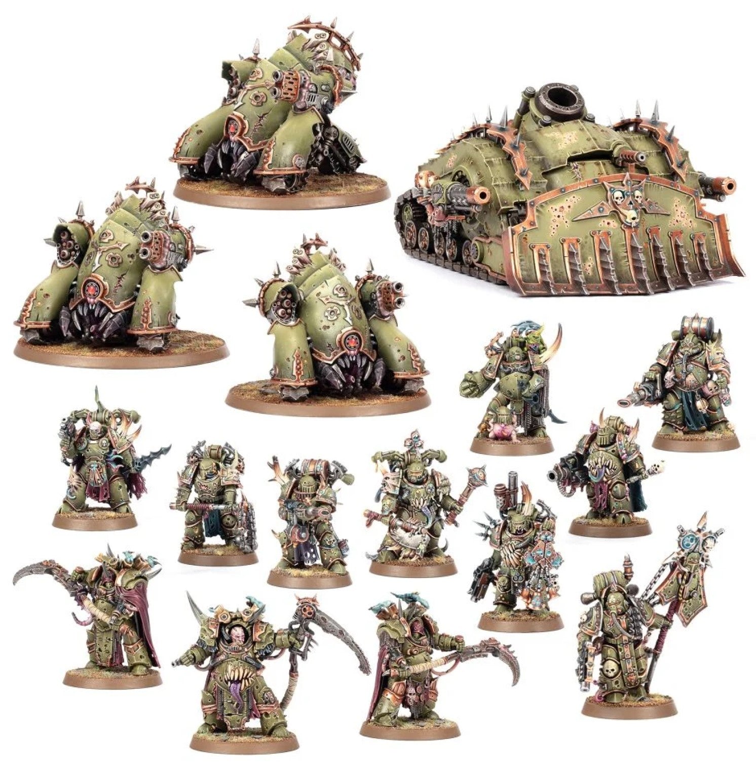 Warhammer 40K Death Guard : Battleforce Plaguefester Warband – The