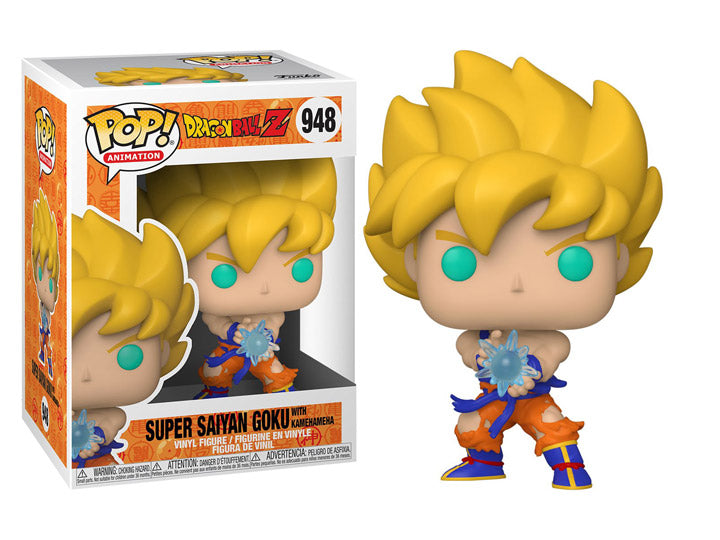 POP 948 Animation Super Saiyan Goku With Kamehameha - The Comic Warehouse