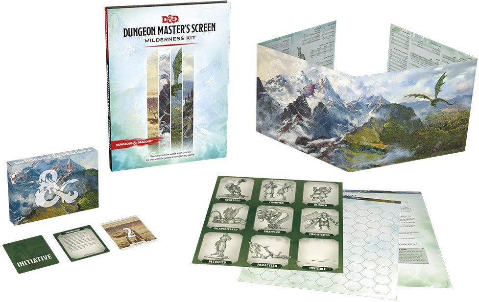 Dungeons & Dragons Dungeon Master's Screen Wilderness Kit - The Comic Warehouse