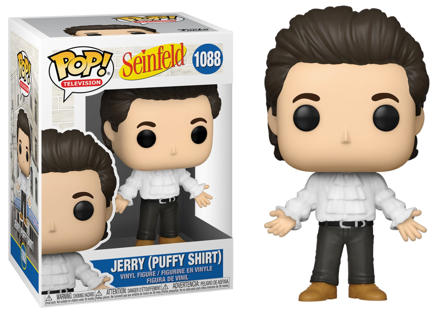 POP 1088 Television Jerry (Puffy Shirt) - The Comic Warehouse