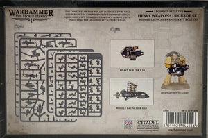 Warhammer The Horus Heresy Legiones Astartes Heavy Weapons Upgrade Set Missile Lanchers & Heavy Bolters