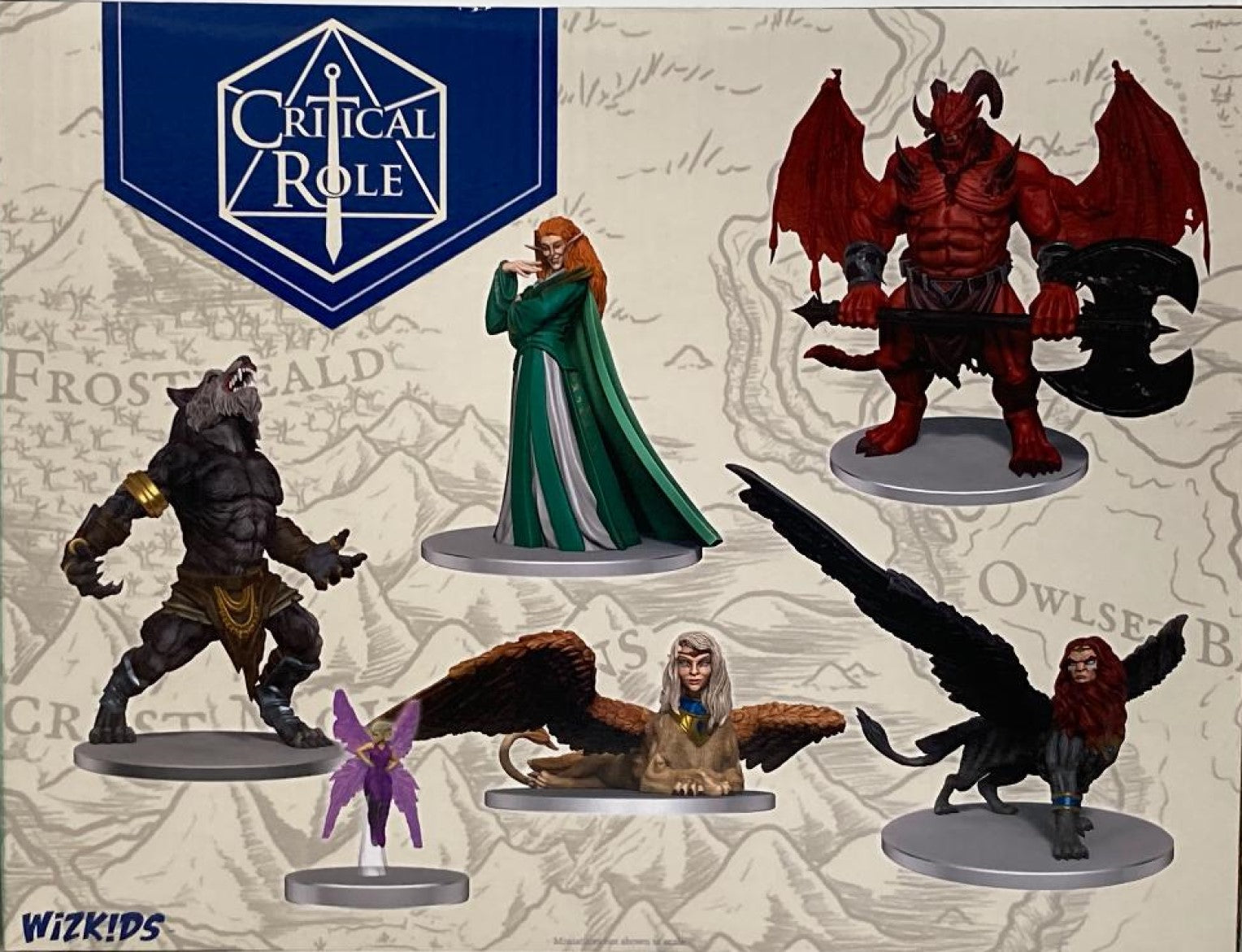 Critical Role Monsters Of Exandria 1 Miniatures Set