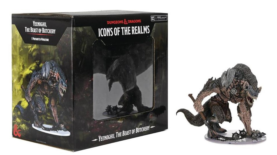 Dungeons & Dragons Icons of the Realms Yeenoghu, The Beast Of Butchery - The Comic Warehouse