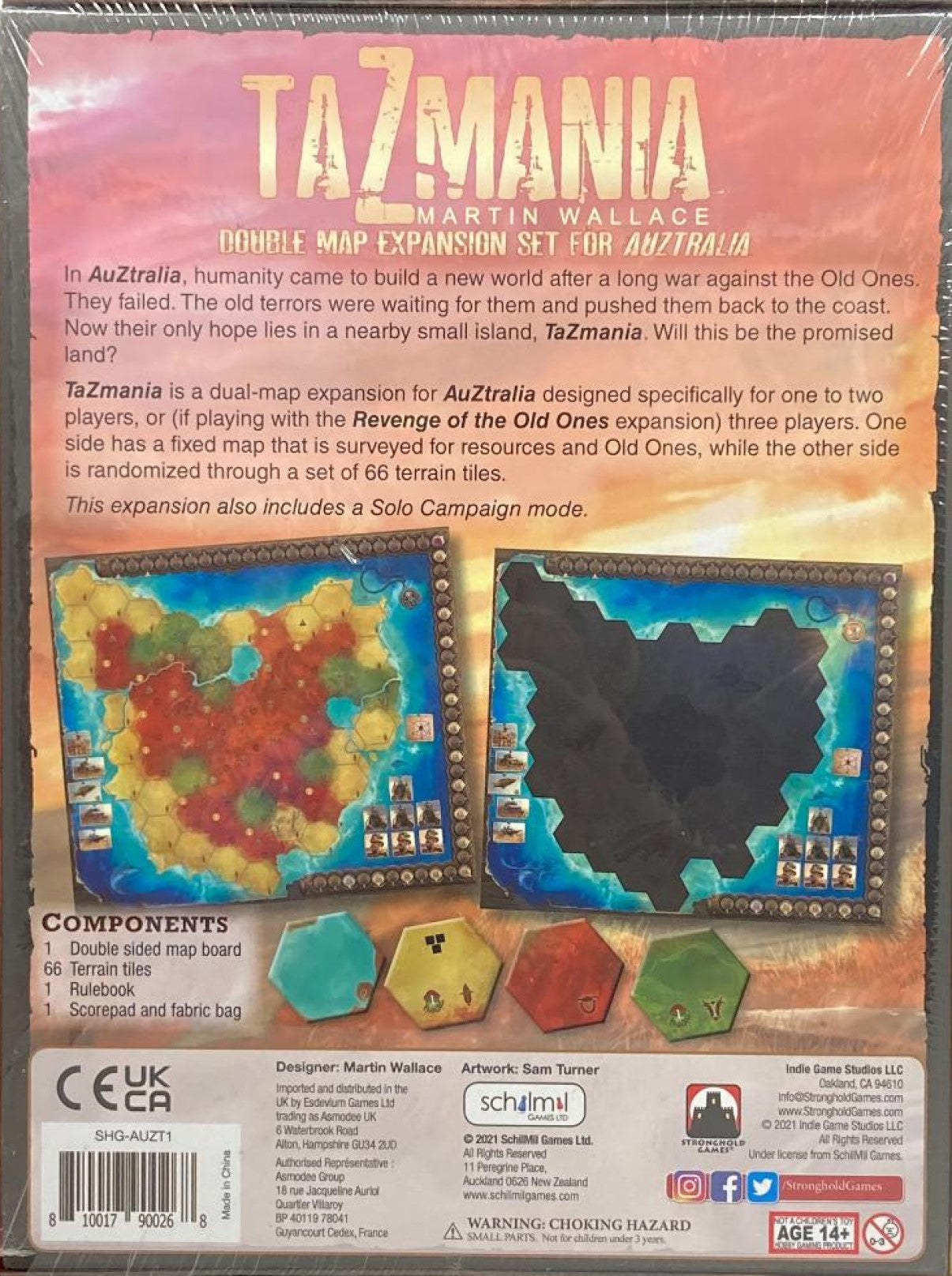 TaZmania Double Map Expansion Set For AuZtralia