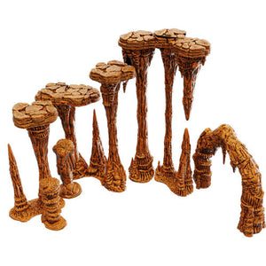 Warlock Tiles Stalactites & Stalagmites - The Comic Warehouse