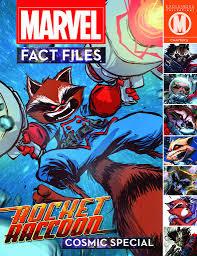 Rocket Raccoon Eaglemoss Marvel Fact Files Cosmic Special