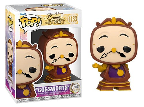 POP 1133 Disney Cogsworth - The Comic Warehouse