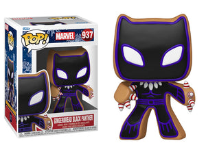 POP 937 Marvel Gingerbread Black Panther - The Comic Warehouse