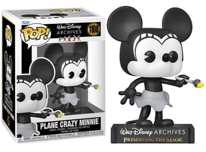 POP 1108 Disney Plane Crazy Minnie - The Comic Warehouse