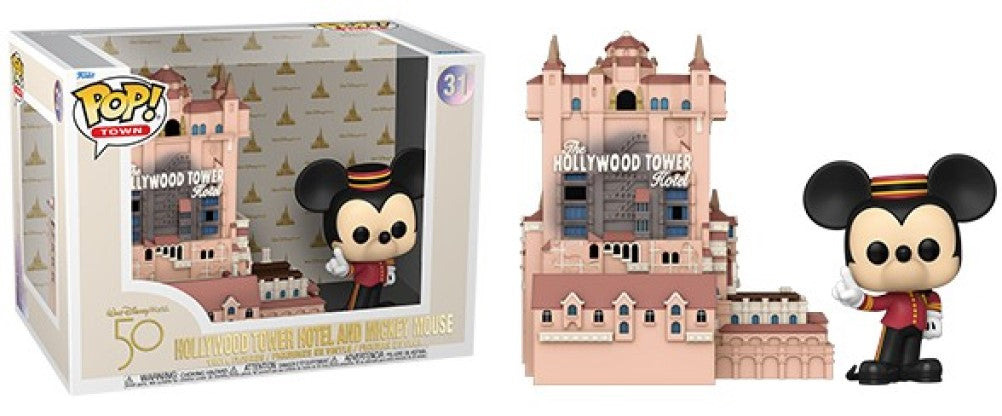 POP Town 31 Hollywood Tower Hotel And Mickey Mouse