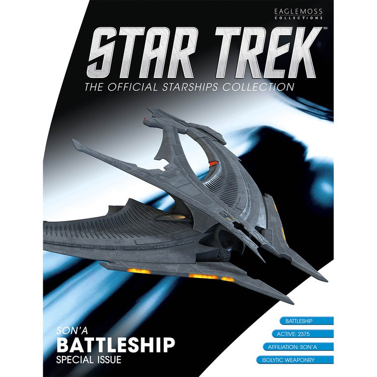 Eaglemoss Starship Collection Star Trek Son'a Battleship - The Comic Warehouse