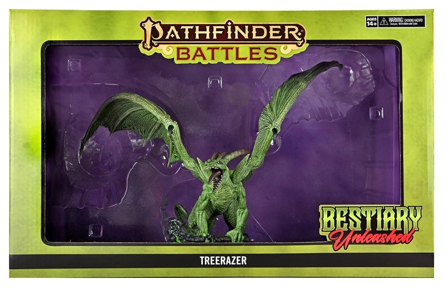 Pathfinder Battles Bestiary Unleashed : Treerazer Prepainted Plastic Figure - The Comic Warehouse