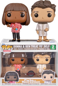 POP 2 Pack Television Donna & Ben Treat Yo' Self - The Comic Warehouse