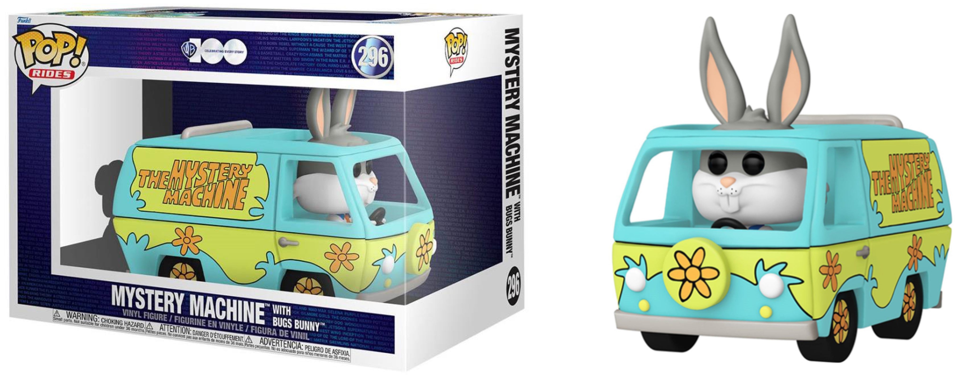 POP 296 Rides Mystery Machine With Bugs Bunny