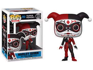 POP 413 Heroes Harley Quinn Dia De Los - The Comic Warehouse