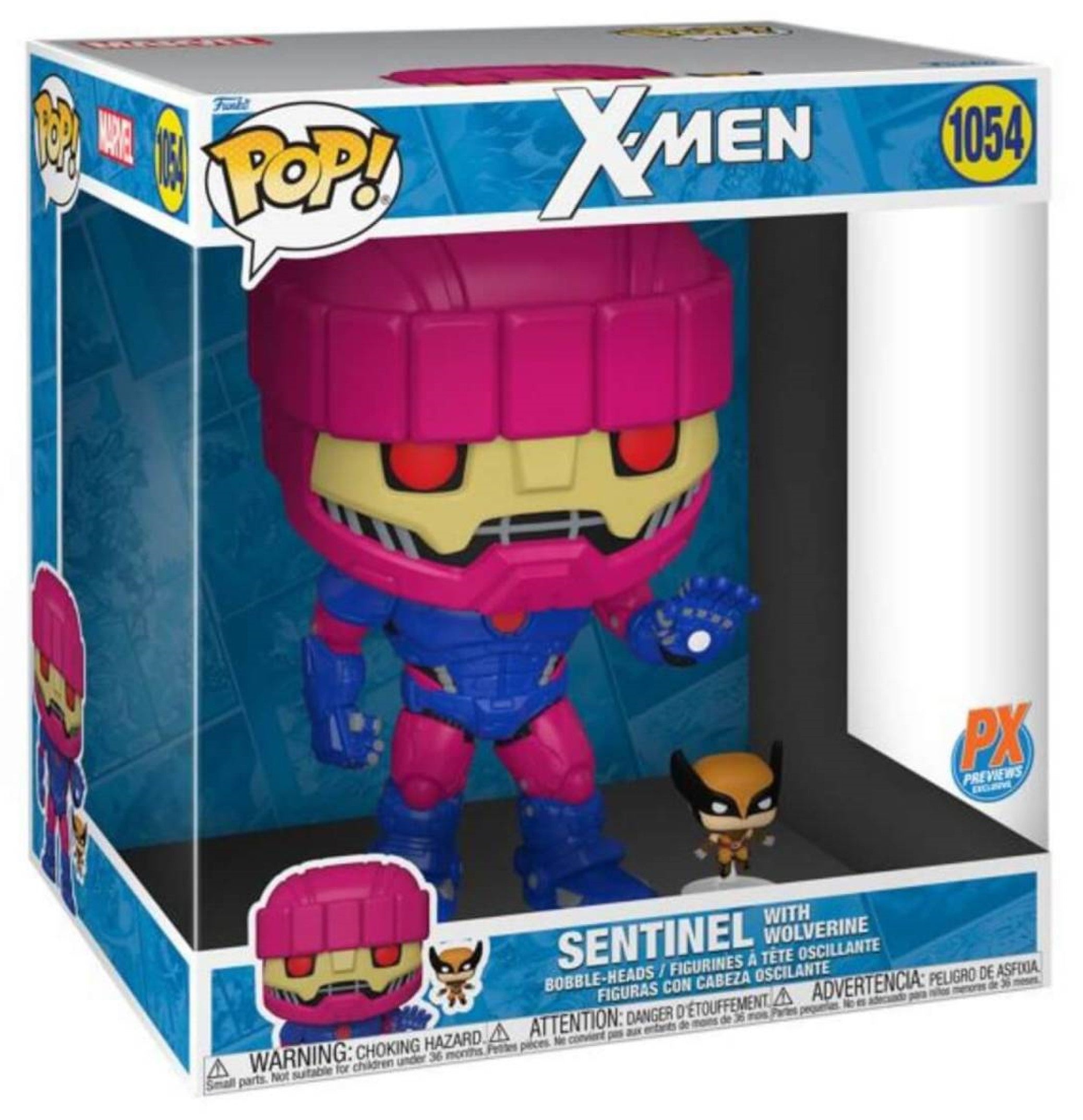 POP 1054 Marvel Sentinel With Wolverine PX