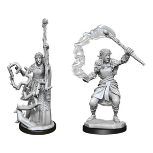 D&D Female Firbolg Druid Unpainted Miniatures - The Comic Warehouse