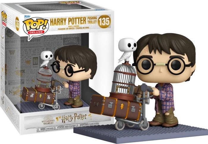 POP 135 Deluxe Harry Potter Pushing Trolley - The Comic Warehouse