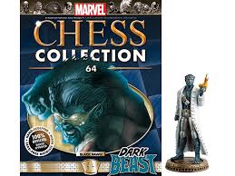 Dark Beast Eaglemoss Marvel Chess Collection #64 Black Pawn