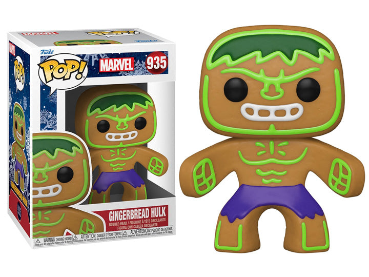 POP 935 Marvel Gingerbread Hulk - The Comic Warehouse