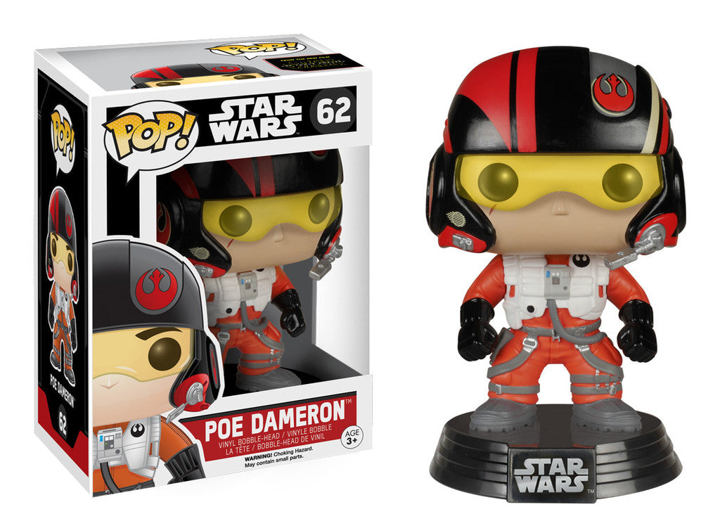 POP 62 Star Wars Poe Dameron - The Comic Warehouse