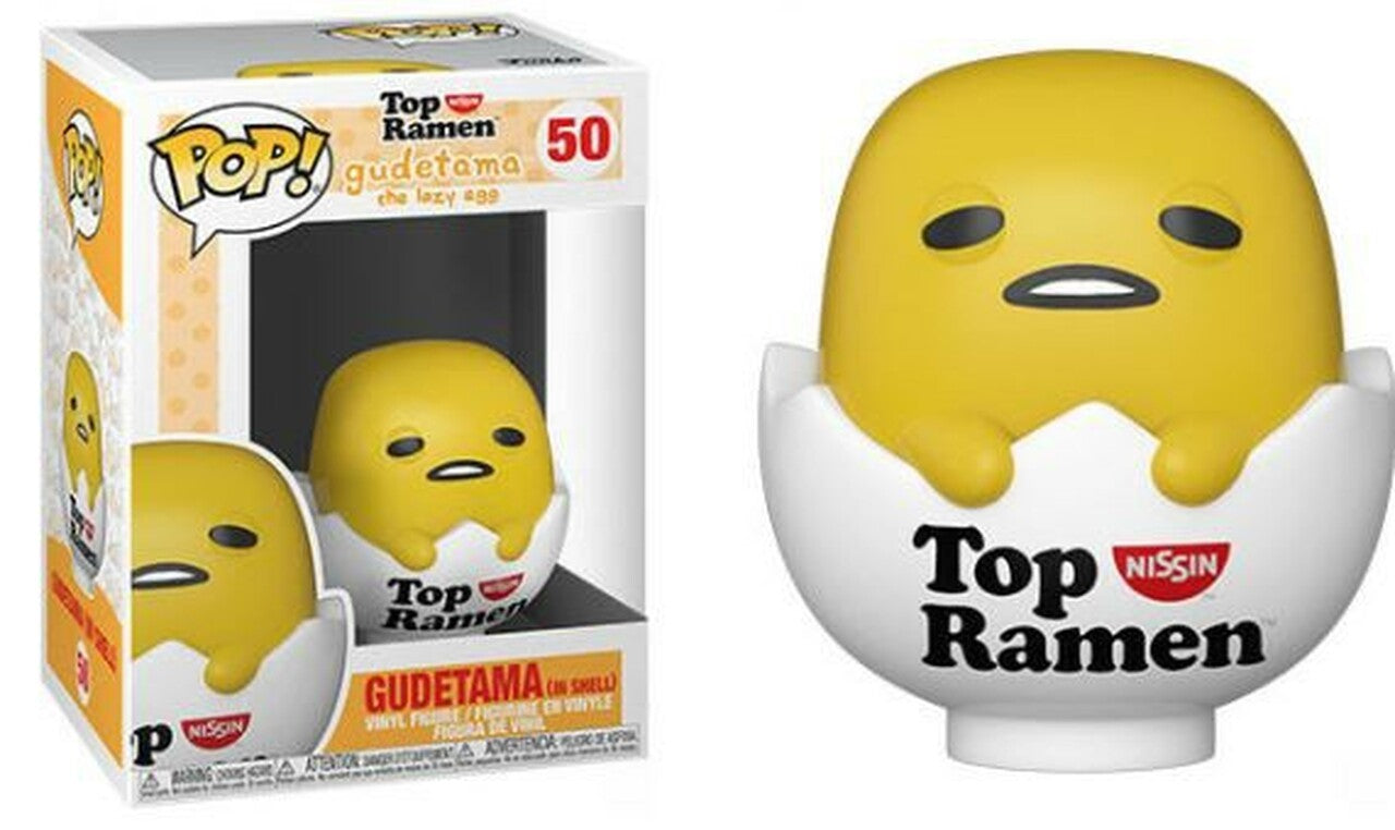 POP 50 Ad Icon Gudetama In Shell - The Comic Warehouse