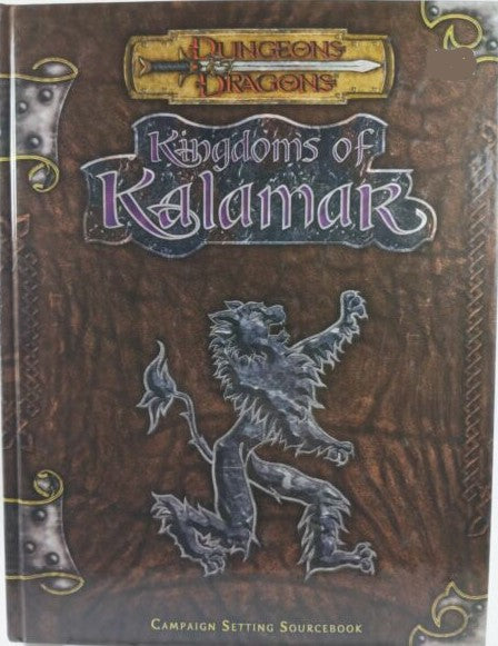 Dungeons & Dragons (3.0) Kingdoms Of Kalamar Campaign Setting Sourcebook - The Comic Warehouse