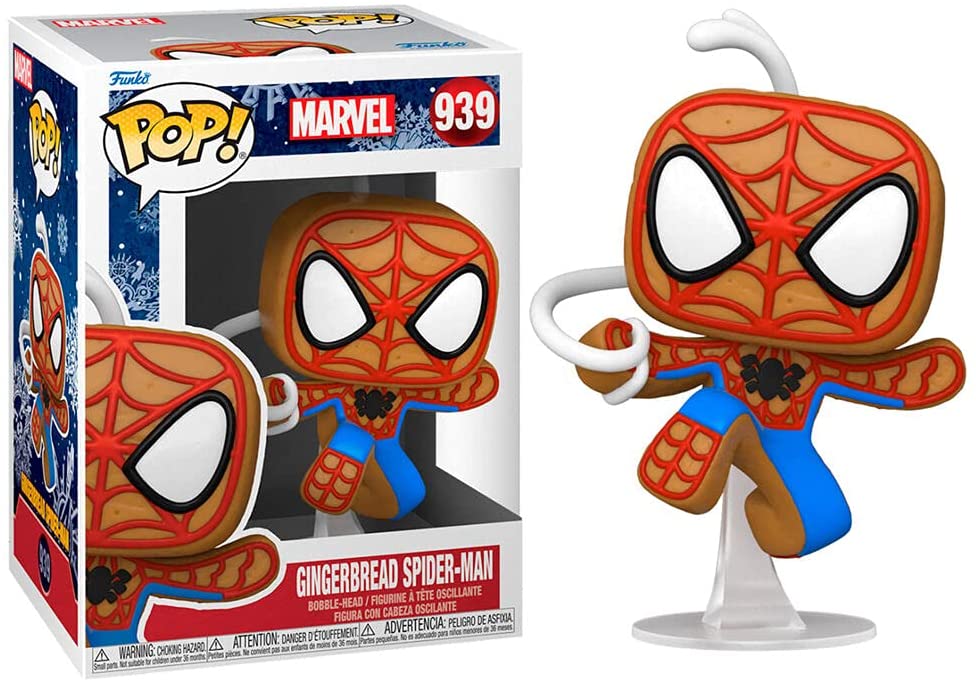 POP 939 Marvel Gingerbread Spider-Man - The Comic Warehouse