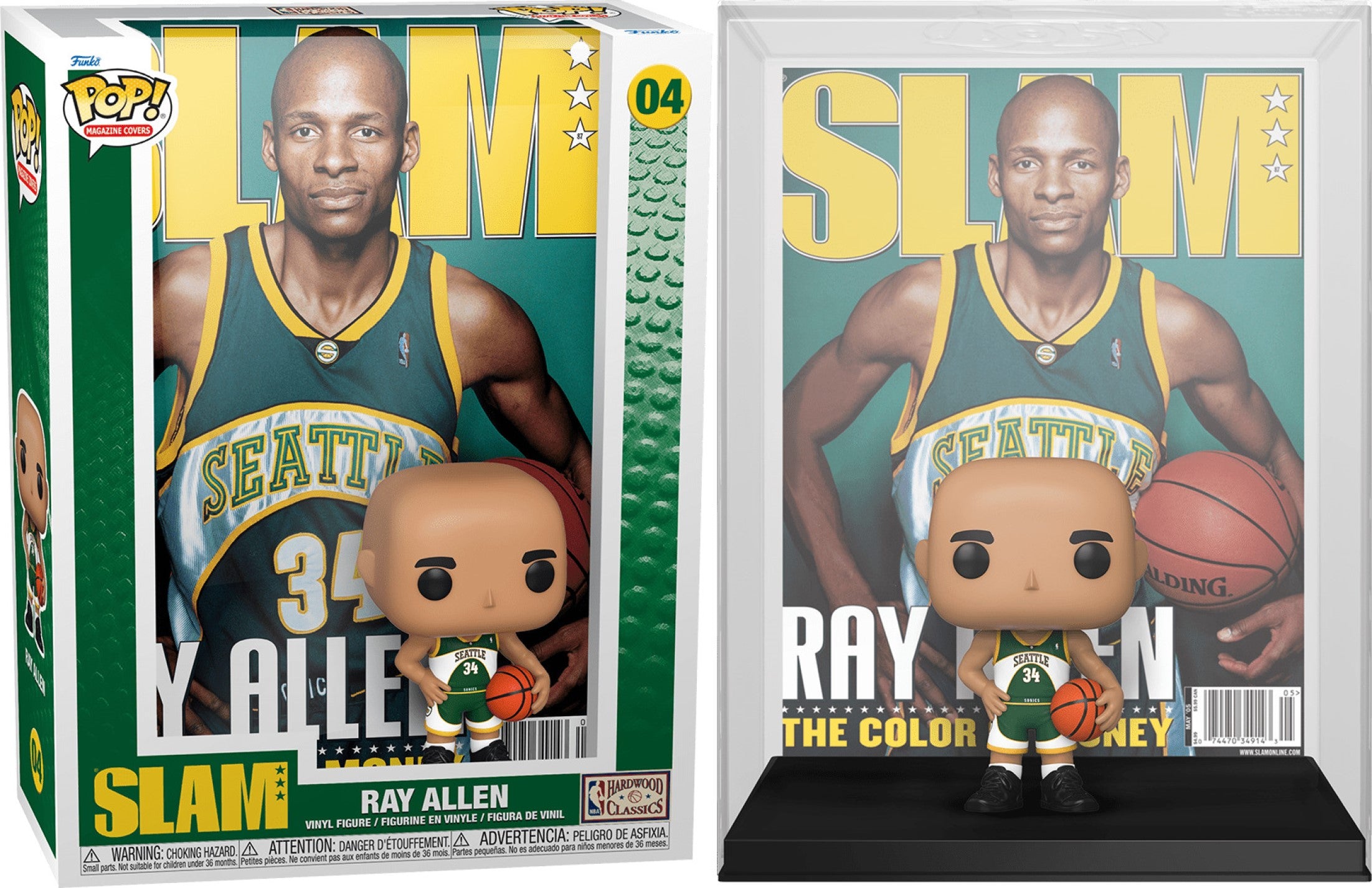 POP 04 Magazine Covers Ray Allen