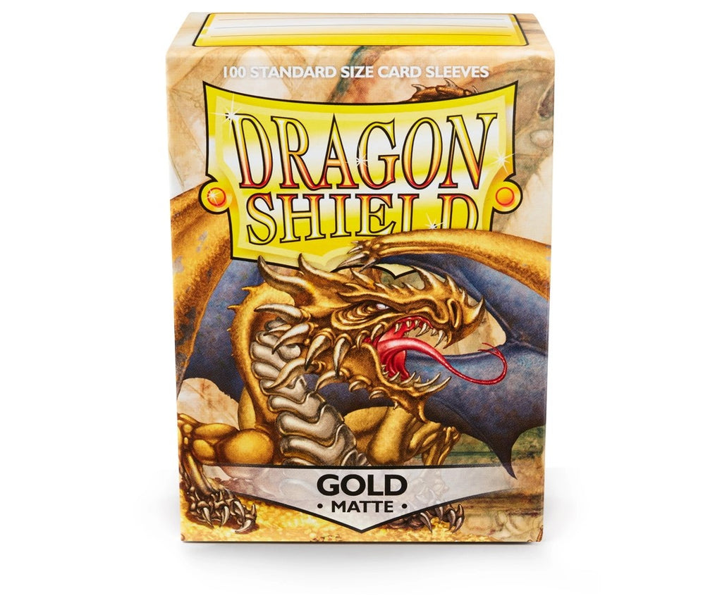 Dragon Shield Matte Gold - The Comic Warehouse