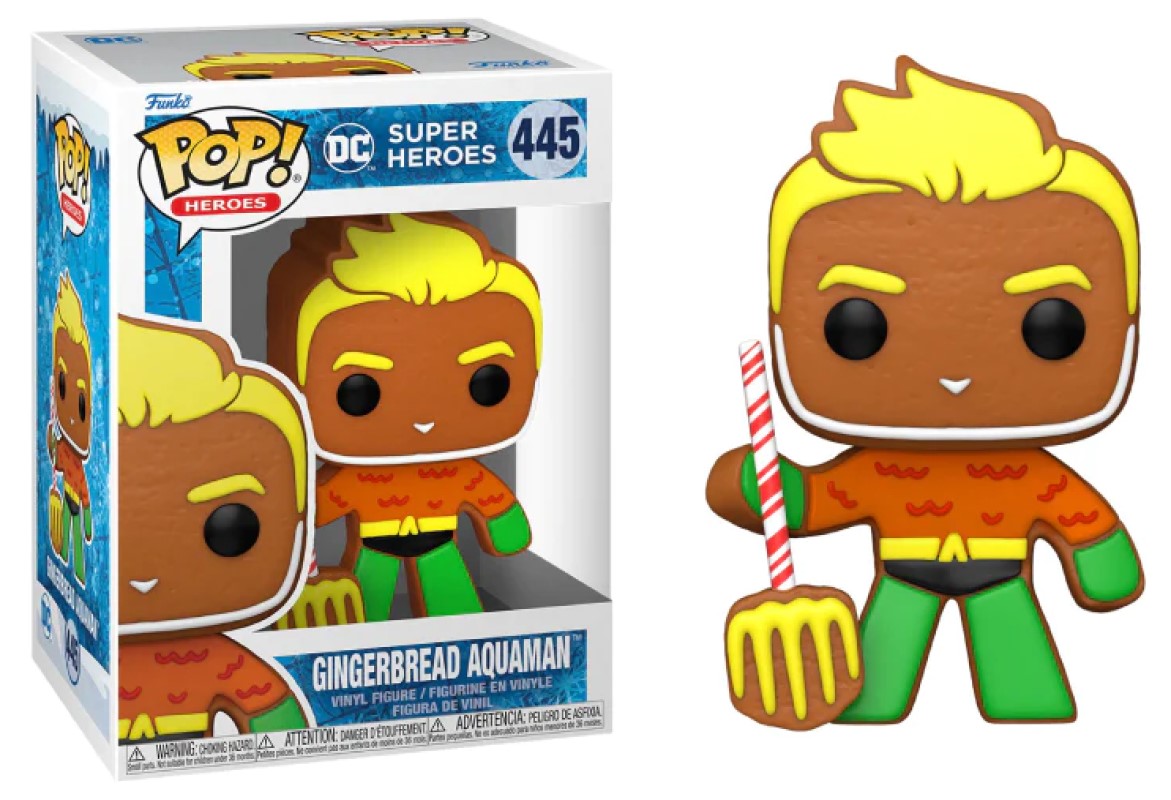 POP 445 Heroes Gingerbread Aquaman