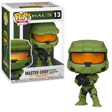 POP 13 Halo Master Chief With MA40 Assault Rifle