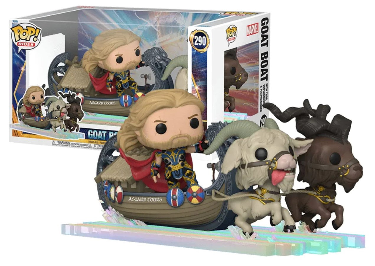 POP 290 Rides Goat Boat W/ Thor Toothgnasher & Toothgrinder