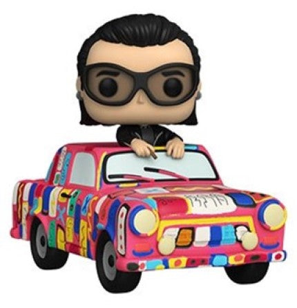 POP 293 Rides Bono With Achtung Baby Car