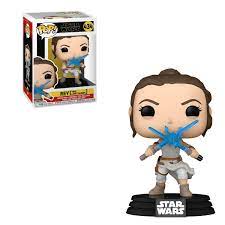 POP 434 Star Wars Rey (Two Lightsabers) - The Comic Warehouse