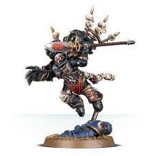 Warhammer 40K Chaos Space Marines Haarken Worldclaimer Hearld of the Apocalypse