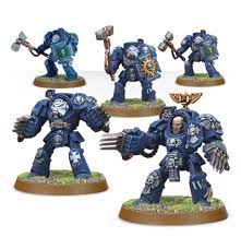  Warhammer 40K Space Marines Terminator Assault Squad - The Comic Warehouse