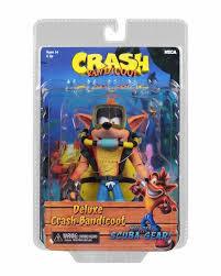 Crash Bandicoot: Deluxe Crash Bandicoot Includes Scuba Gear Neca Figure