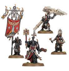 Warhammer 40k Black Templars Chaplain Grimaldus & Retinue