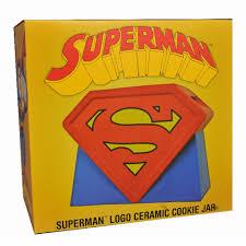 Superman Logo Ceramic Cookie Jar (Diamond Select Toys)