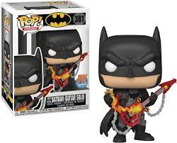  POP 381 Heroes Death Metal Batman (Guitar Solo) (PX exclusive) - The Comic Warehouse