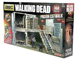 The Walking Dead Prison Catwalk 368 Building Set McFarlane Toys